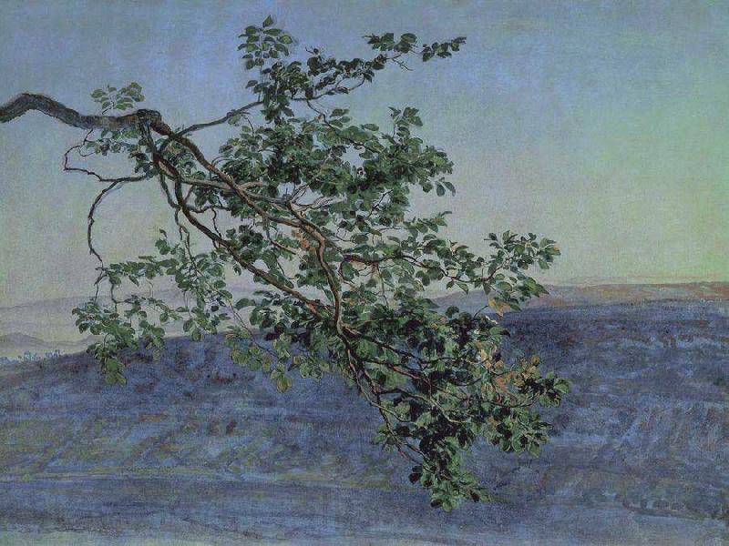 Alexander Yakovlevich GOLOVIN The Tree Branch Norge oil painting art